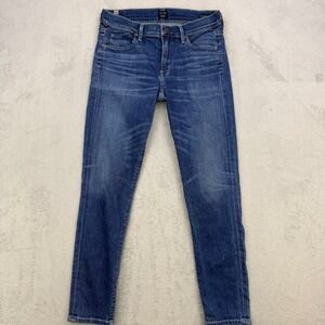 Citizens of Humanity Jeans Womens 27 Blue Slim Fit Rocket Medium Wash Designer